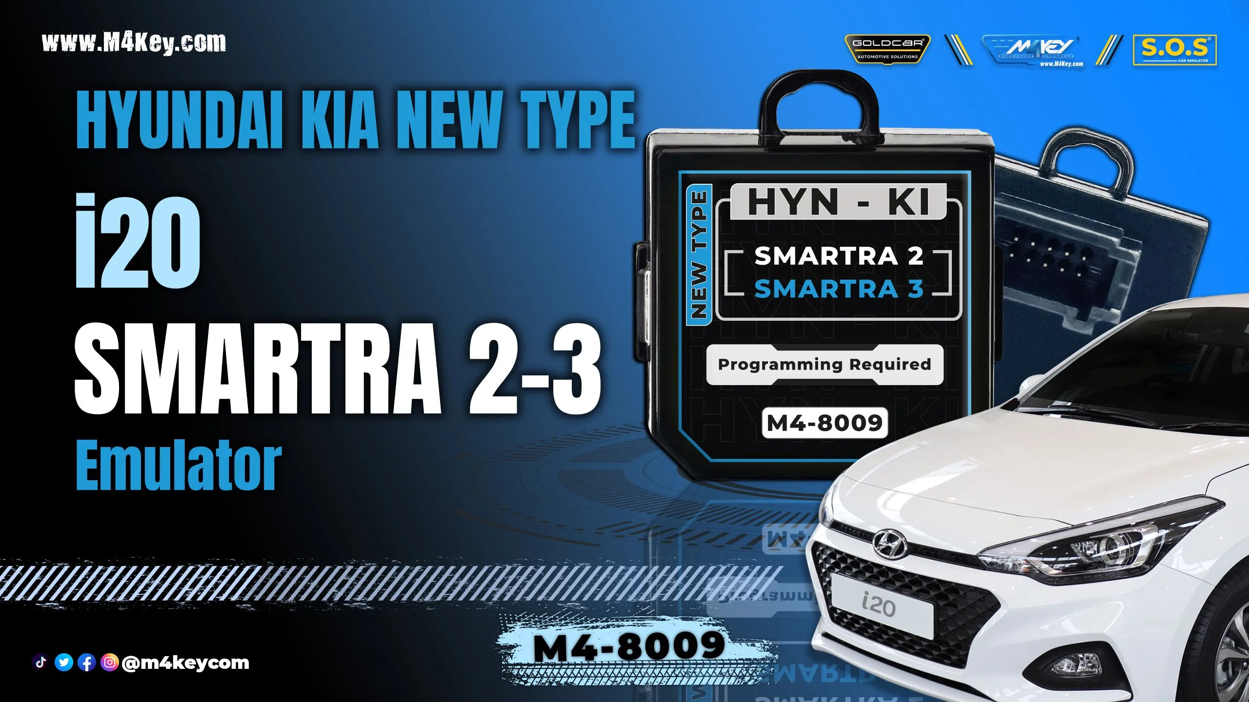 How to install Hyundai / Kia New Type SMARTRA 2-3 Emulator Universal Version