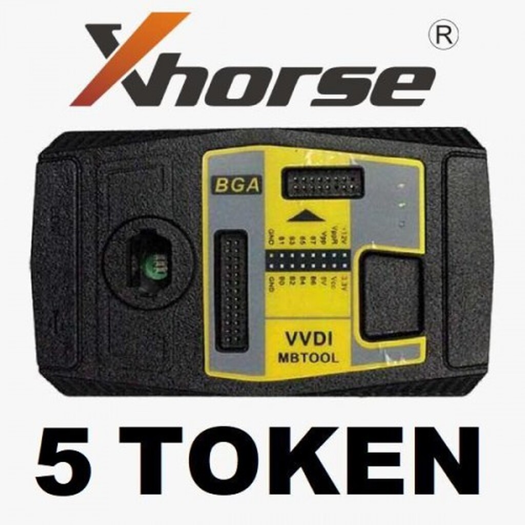 5 Tokens for VVDI MB BGA Tool Password Calculation
