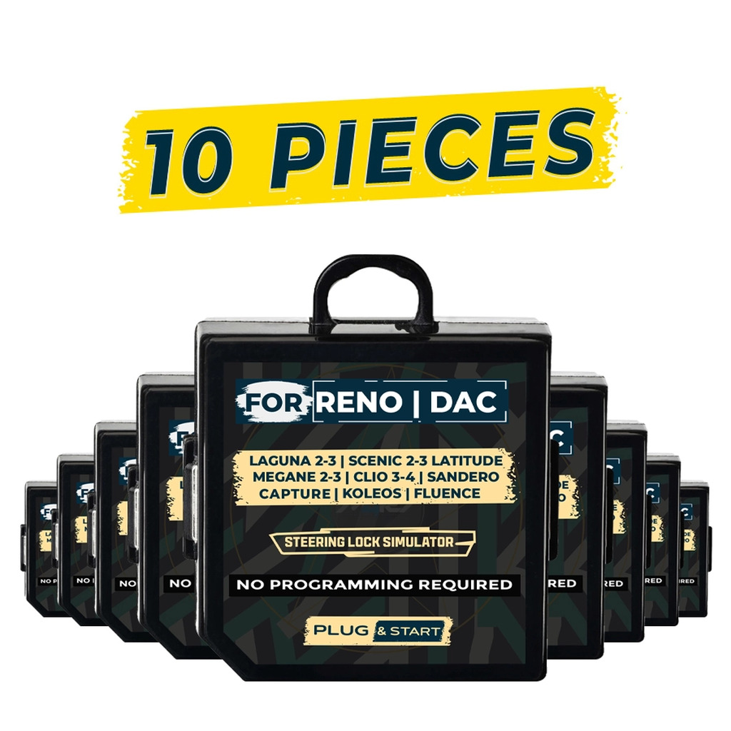 For Renault – Dacia Samsung Universal Steering Lock Emulator Simulator 10 Pieces