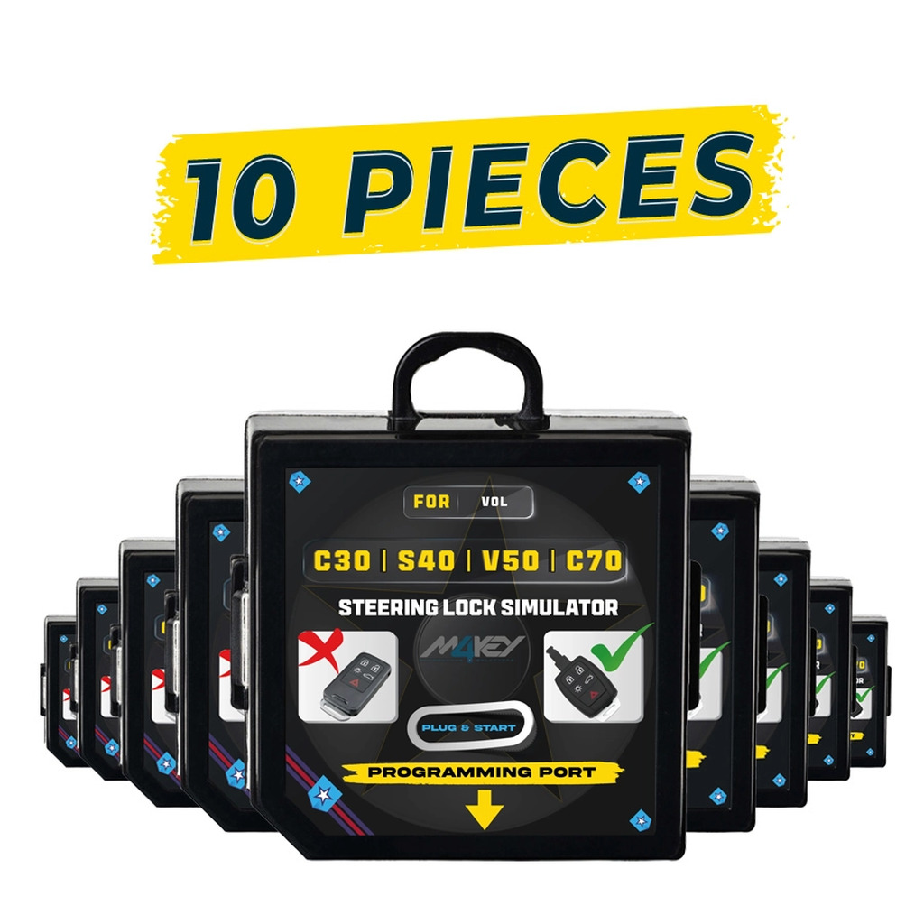 For Volvo S40 – C70 – C30 – V50 Steering Lock Emulator Simulator 10 Pieces