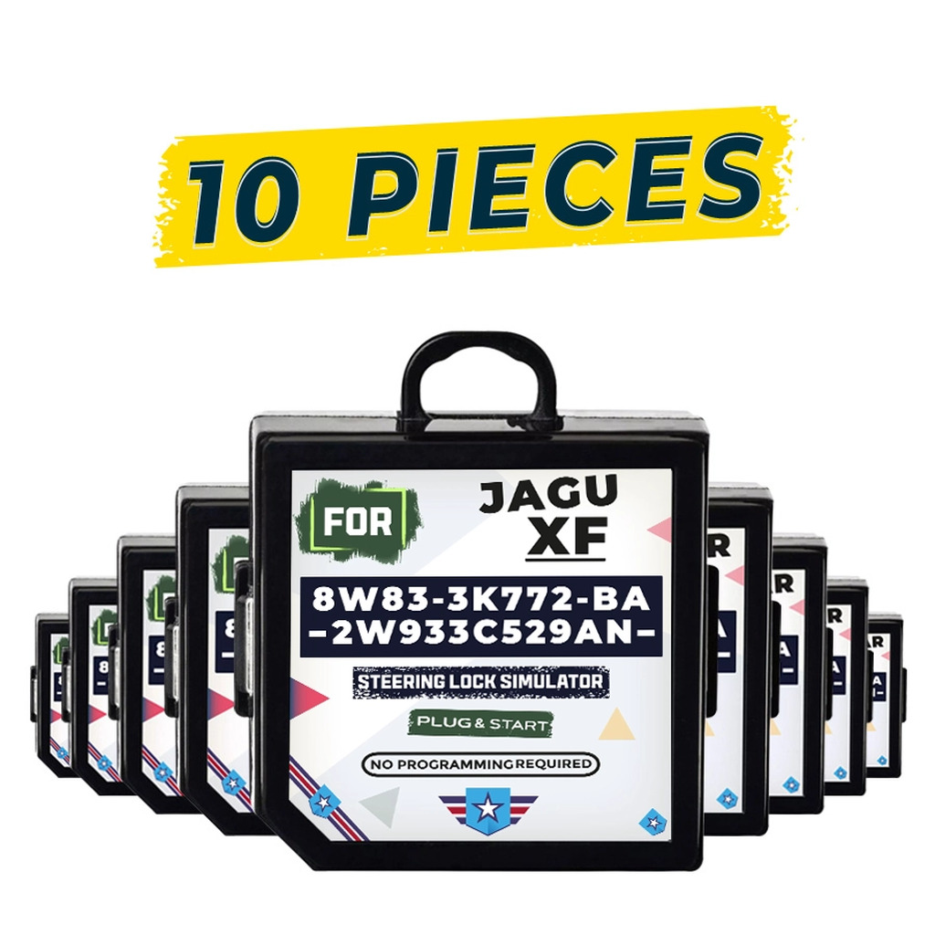 Jaguar XF 8W83-3K772-BA Steering Column Lock Emulator Simulator 10 Pieces