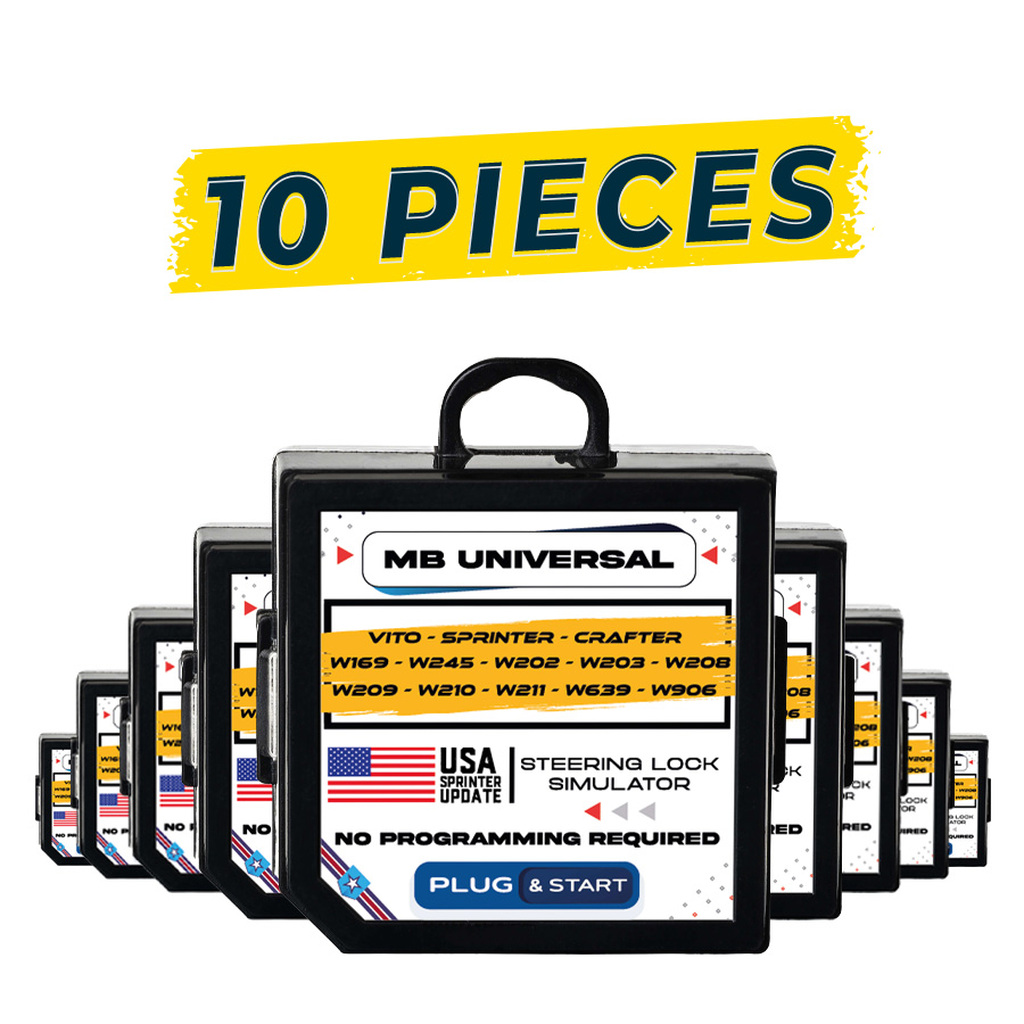 MB ESL ELV – VW Crafter Universal Steering Lock Emulator Simulator 10 Pieces