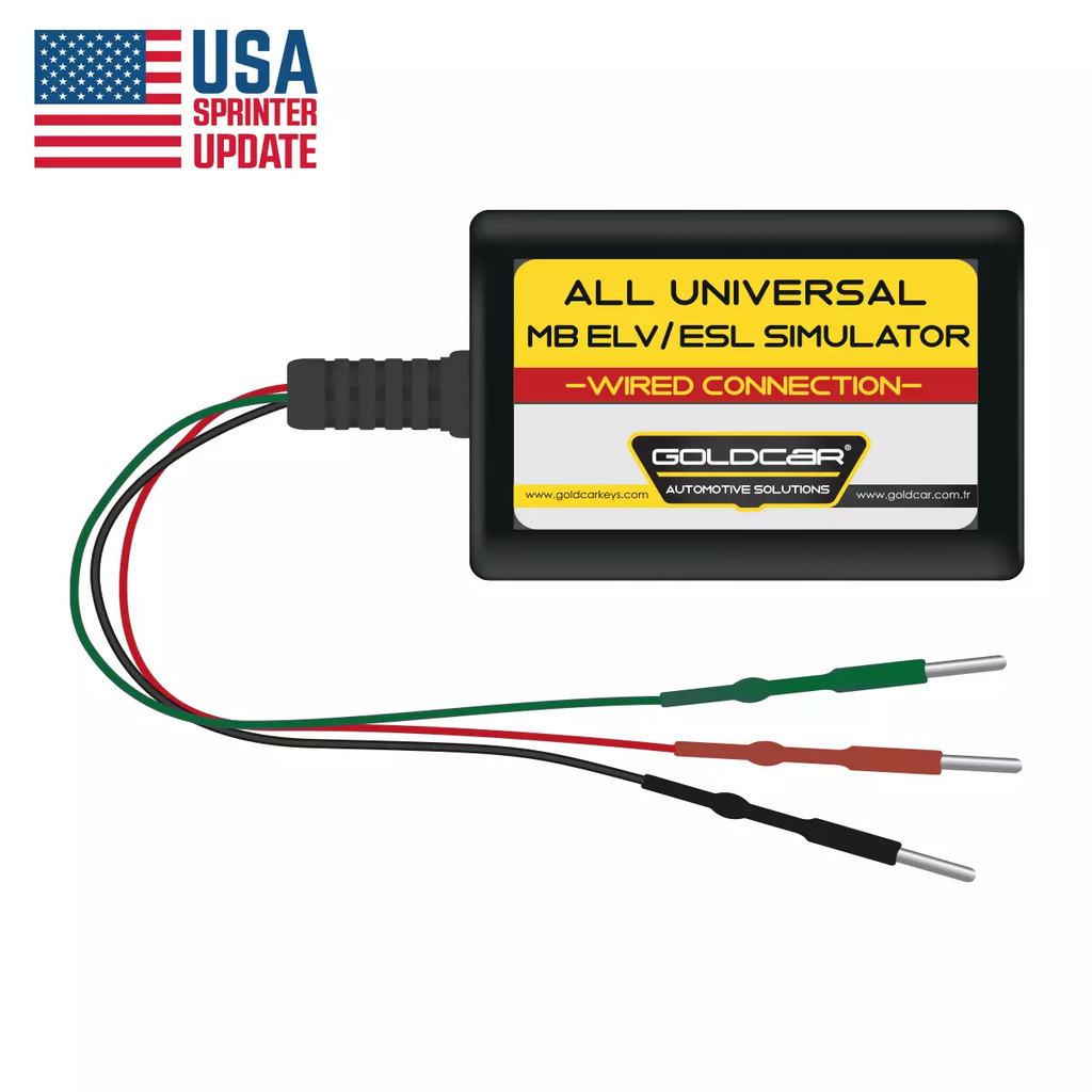 MB Universal Emulator Steering Lock Emulator wired connection for Vito-Sprinter-Crafter-W169-W245-W202-W203-W208-W209-W210-W211-W639-W906 USA SPRINTER UPDATE